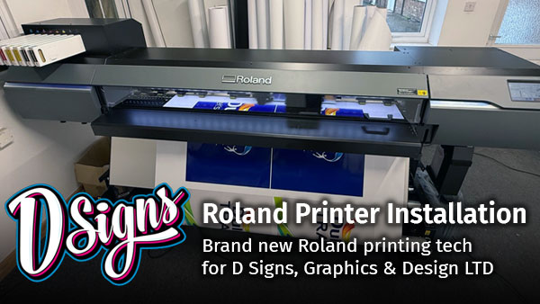 roland printer installation