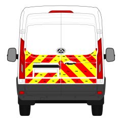 Maxus E Deliver 9 Series MK1 09-2020-Current Medium Roof Barn Door Half Rear