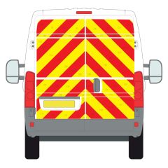 Citroen Relay Series MK3 02-2015 - 08-2017 Medium Roof Barn Door Full Rear