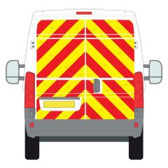 Citroen Relay Series MK4 08-2017 - Current Medium Roof Barn Door Full Rear