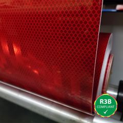Diffuse Reflective Red Prismatic R3B 500-01