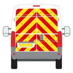 Fiat Ducato Series MK3 10-2006 - 08-2017 Medium Roof Barn Door Full Rear