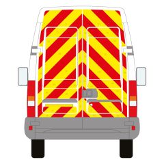 Iveco Daily Series MK5 08-2011 - 08-2017  High Roof Barn Door Full Rear