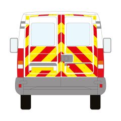 Iveco Daily Series MK5 08-2011 - 08-2017 Low Roof Barn Door Full Glazed