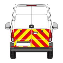 MAN TGE Series MK1 06-2017 - Current High Roof Barn Door Half Rear