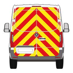 Mercedes Sprinter Series MK3 06-2016 - Current Front Wheel Drive Low Roof Barn Door Full Rear