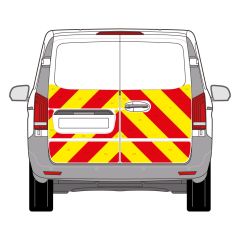 Mercedes Vito Series MK3 02-2015 - Current Low Roof Barn Door Half Rear