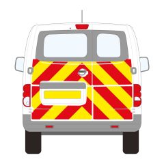 Nissan NV200 Series MK1 09-2009 - 08-2017 Low Roof Barn Door Half Rear