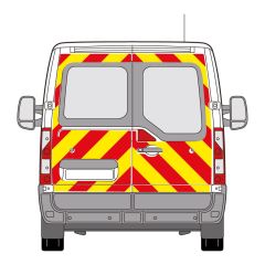 Nissan NV400 Series MK2 05-2019 - Current Low Roof Barn Door Full Glazed