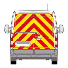 Nissan NV400 Series MK2 05-2019 - Current Low Roof Barn Door Full Rear