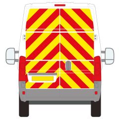 Peugeot Boxer Series MK4 06-2016 - Current High Roof Barn Door Full Rear