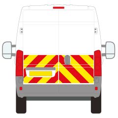 Peugeot Boxer Series MK4 06-2016 - Current Medium Roof Barn Door Half Rear