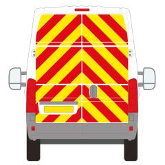 Peugeot Boxer Series MK3 10-2006 - 08-2017 High Roof Barn Door Full Rear