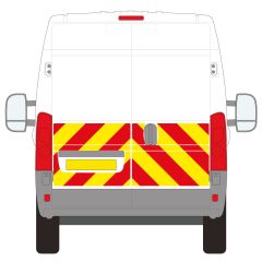 Peugeot Boxer Series MK3 10-2006 - 08-2017 Medium Roof Barn Door Half Rear