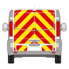 Renault Trafic Series MK2 05-2001 - 03-2015 Low Roof Tail Gate Full Rear