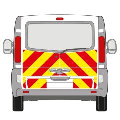 Renault Trafic Series MK2 05-2001 - 03-2015 Low Roof Tail Gate Half Rear