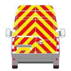 Vauxhall Movano Series MK3 01-2010 - 01-2019 High Roof Barn Door Full Rear