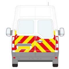 Vauxhall Movano Series MK3 01-2010 - 01-2019 High Roof Barn Door Half Rear