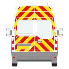 Vauxhall Movano Series MK4 05-2019 - Current High Roof Barn Door Full Glazed