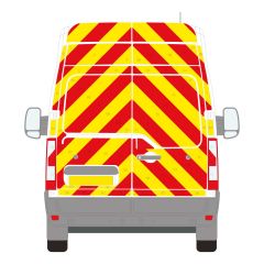 Vauxhall Movano Series MK4 05-2019 - Current High Roof Barn Door Full Rear