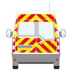 Vauxhall Movano Series MK4 05-2019 - Current Medium Roof Barn Door Full Glazed