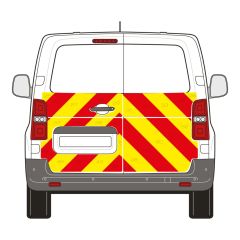 Vauxhall Vivaro Series MK3 01-2019 - Current Low Roof Barn Door Half Rear