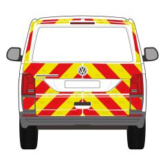 Volkswagen Transporter Series MK6.1 11-2019 - Current  Low Roof Tail Gate Full Glazed