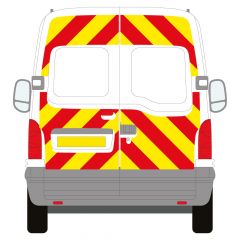 Renault Master Series MK2 03-2000 - 01-2011 Medium Roof Barn Door Full Glazed