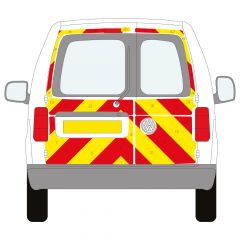 Volkswagen Caddy Series MK3 03-2004 - 08-2017 Barn Door Full Glazed