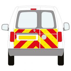 Volkswagen Caddy Series MK3 03-2004 - 08-2017 Barn Door Half Rear