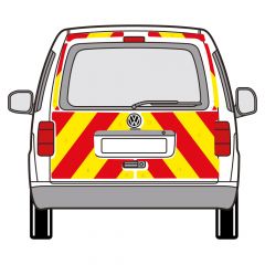 Volkswagen Caddy Series MK3 03-2004 - 08-2017 Tail Gate Full Glazed
