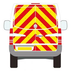 Volkswagen Crafter Series MK2 06-2011 - 02-2017 Low Roof Barn Door Full Rear