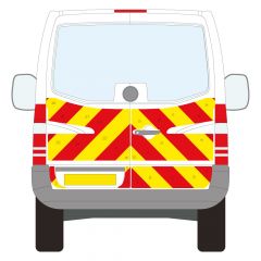 Volkswagen Crafter Series MK2 06-2011 - 02-2017 Low Roof Barn Door Half Rear
