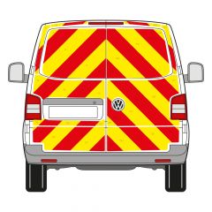 Volkswagen Transporter Series MK5 07-2003 - 03-2016 Low Roof Barn Door Full Rear