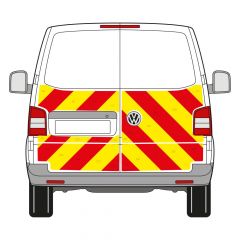Volkswagen Transporter Series MK5 07-2003 - 03-2016 Low Roof Barn Door Half Rear