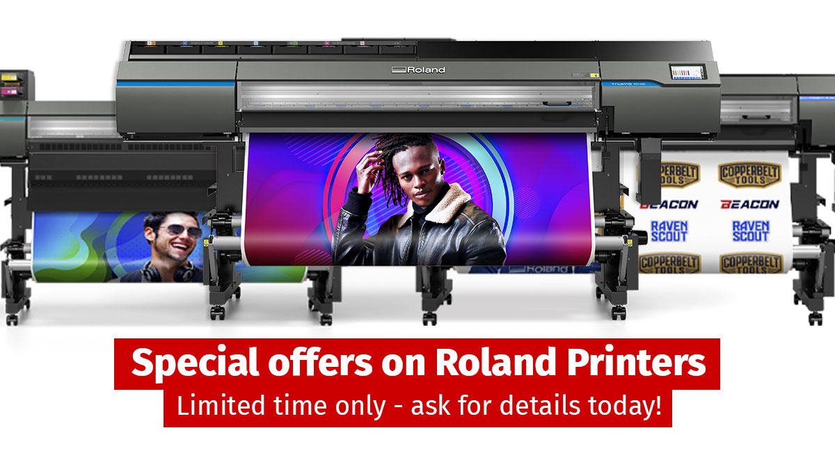 Roland printer offers - limited time only!