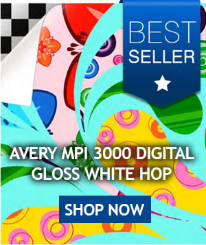 Avery MPI 3000 Digital Gloss White Hop